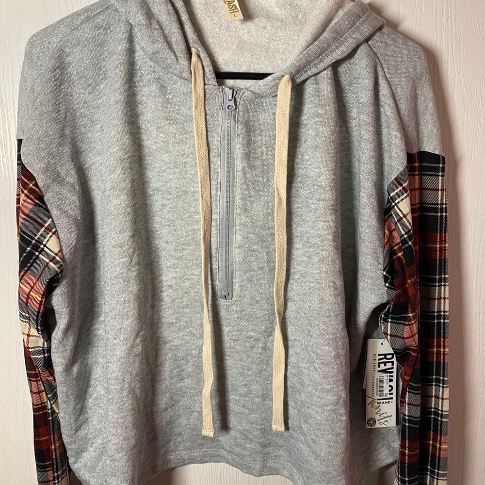 Rewash Junior’s Half Zip Hoodie